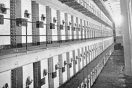 Corridor sud-ouest à la prison d'État d'Auburn