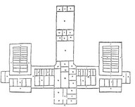 Plan de la prison de Québec par Charles Baillairgé
In Le Journal de Québec, 2 janvier 1856