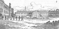 Cour intérieure de la prison de Kingston
in canadian illustrated News, 25 septembre 1875.