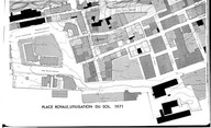 Place Royale, utilisation du sol, 1971