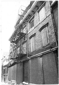 Ruelle étroite. 