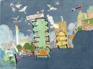 Illustration de la Basse-ville de Québec