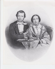Le révérend George Nicol Gordon et sa femme Ellen Catherine Powell