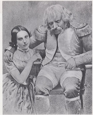 Charlotte Nickinson (Madame Daniel Morrison) et son père (Major John Nickinson)