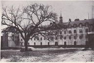 La cour du Vieux Séminaire de Québec vers 1925