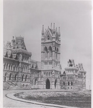 Nouveaux édifices du Parlement, Ottawa - Vue du bloc du centre