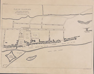 Plan de Ville-Marie et des premières rues projetées pour l'établissement de la Haute Ville