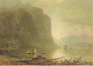 Soleil levant sur la rivière Saguenay