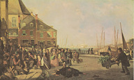 Immigrants arrivant à Montréal
