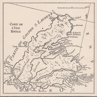 Carte de l'Isle Royale