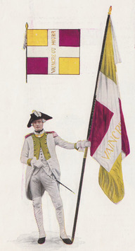 Costume porté par les soldats du Régiment «Maréchal de Turenne»