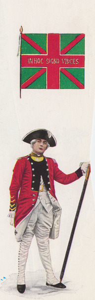 Costume porté par les soldats du Régiment de Berwick