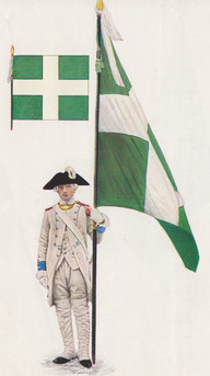 Costume porté par les soldats du Régiment de Champagne