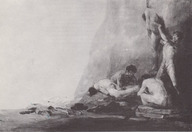 Martyre des saints Jean de Brébeuf et Gabriel Lalemant aux mains des Iroquois (Cannibales préparant leurs victimes)