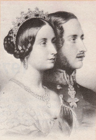 La reine Victoria et le prince Albert
