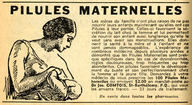 Publicité - Pilules maternelles