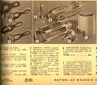 Publicité de biberons et chauffe-bouteille