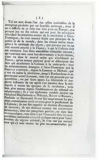 Texte tiré du livre Rapport sur les troubles, vol. 1, p. 5 (1797-1799)