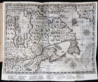 Carte geographique de la Nouelle Franse en son vraymoridia