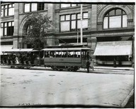 Montreal street Railroad-electric cars