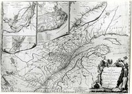Une nouvelle carte de la province de Québec/ A new map of the province of Quebec
