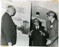 Gentilly Le P.M. Johnson avec Jean-Paul Gignac de l'Hydro
