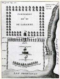 Campement de Mr de Labarre