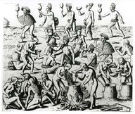 Chicha
Illustration tirée de T. de Bry, p. 182.