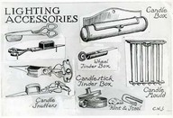 Ligthting accessories. Accessoires d'éclairage