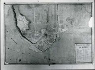 Plan de la ville de Québec