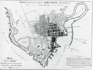 Plan of the city of Quebec
