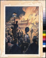 Burning of the Parliament buildings