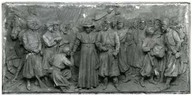 Mgr Bourget au milieu des zouaves canadiens