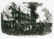 Burning of the houses of Assembly, at Montreal