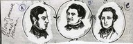 Trois des suspects arrêtés le 26 avril 1849