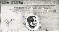 Portaits of five gentlemen