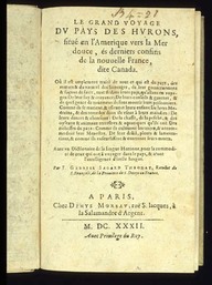 Dictonnaire de la langue huronne...