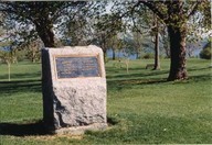 Pierre à la gloire d'un officier mort au champ d'honneur le 13 septembre 1759, Plaines d'Abraham