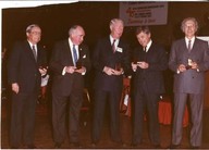 Carol Wagner à droite
Réal L’Heureux
Henri F. Gautrin ?
Gerry Verge ?
Charles A. Duranceau