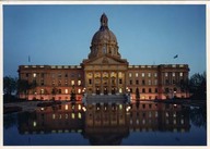 Legislature building à Edmonton