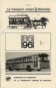Le transport urbain à Montréal 1861-1961