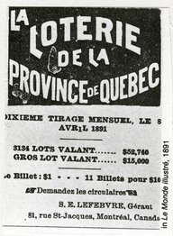 La loterie de la province de Québec