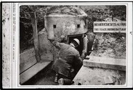 A German sniper’s post...