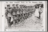 The allie’s polyglot army on the western front