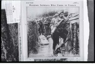 Russian soldiers who came to France