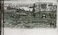Profil de ville de Quebec et de ses envions attaquée par les Anglois en lannee 1691