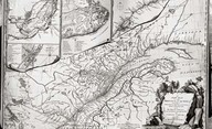 Plan of Montreal or Villemarie et A new map of the Province of Quebec according to the Royal Proclamation, of the 7th of October 1763, from the French surveys conneceted with those made after the War, by Captain Carver and other officers, in his Majesty's service.