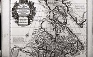 Carte du Canada ou de la Nouvelle France et des découvertes qui y ont été faites dressée sur plusieurs observations et sur un grand nombre de relations imprimées en manuscrits par Guillaume Del'Isle geographe de l'Académie Royale des sciences.