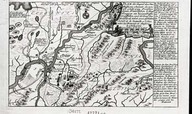 Plan de la battaille a l'Ohio 
9 juillet 1755