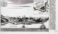 Prospect der haupt stadt Quebec, in Canada, in dern America.